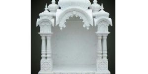 Indian White Stone Hindu Marble Temple for Home