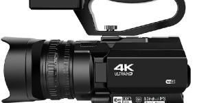 4k 48mp Camcorder 30x Digital Zoom Video Camera