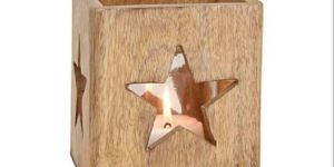 Wooden T-Light Holders