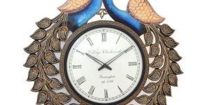 Peacock Wall Clock