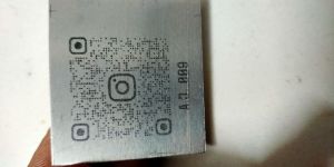 Aluminium Qr Code Label