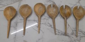 Wooden Serving Fork Bowl Set
