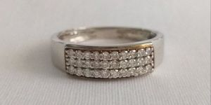 Mens Diamond Band Ring