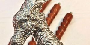Antique Dragon Walking Stick Spiral Wooden Cane Desig