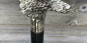 Wolf Head Walking Stick