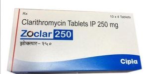 Zoclar Clarithromycin (250mg) Tablet