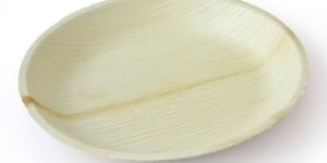 10 Inch Disposable Areca Leaf Round Plates