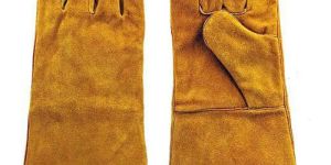 Leather Safety Hand Gloves