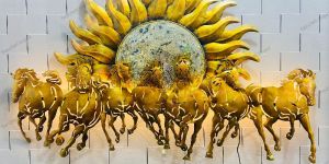 Iron Metal Wall Decor Handicraft Item