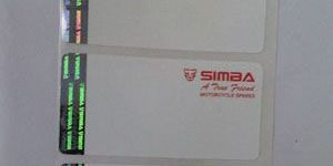 Hologram Barcode Labels