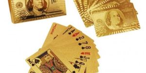 Gold Plated Poker Playing Cards