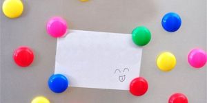 Plastic Magnetic Buttons