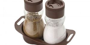 Plastic Salt and Pepper Shakers