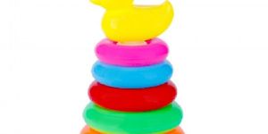 Plastic Stacking Ring Educational Toy