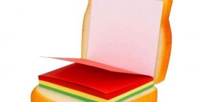 Sandwich Shaped Notepad