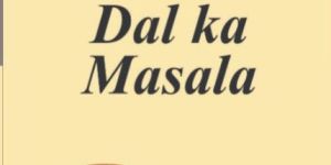 Dal Ka Masala