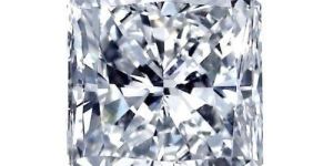 Certified GIA IGI HRD Square Radiant Solitaire Diamond