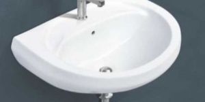 Ceramic Repose Wall Mounted Wash Basin