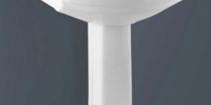 Ceramic Swiss Pedestal Wash Basin