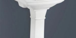 Ceramic Victoria Pedestal Wash Basin