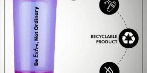 Plastic Gym Shaker Bottles