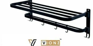 DOUBLE LAYER FOLDING RACK