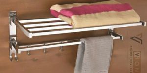 DOUBLE LAYER SQUAER FOLDING RACK