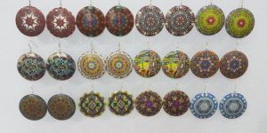 Ethnic Silver Earrings