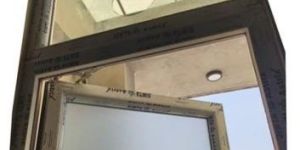 Top Hung UPVC Window