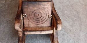 Wooden Rocking Chair Coaster