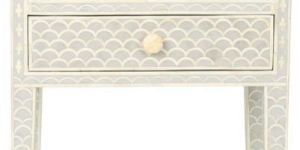 Bone Inlay Bedside Drawer