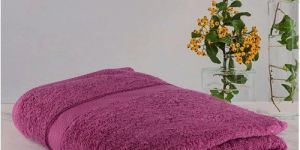 Purple Bath Towel