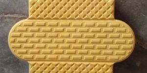 Yellow Concrete Interlocking Paver Block
