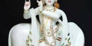 Marble Krishna Statue