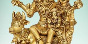 Brass Shiv Parivar Statue