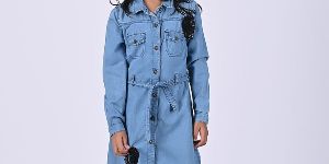 Girls Alaia Denim Dress