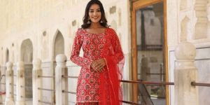 Cotton Sharara Suit Set