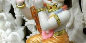 Marble Laddu Gopal Statue