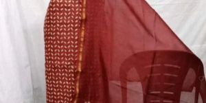 Chanderi Applique Fabric