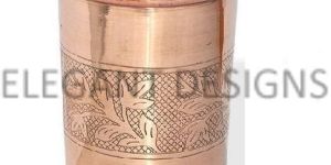 Embossed Copper Glass