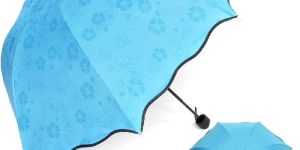 Magic Blossom Umbrella with Water Magic Print