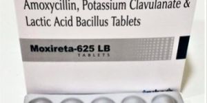 Amoxycillin, Potassium Clavulanate and Lactic Acid Bacillus Tablets
