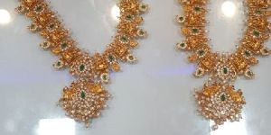 925 Silver Necklace Gold Plated