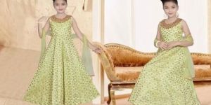 Kids Printed Anarkali Suits