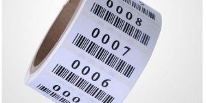 Printed Barcode Label