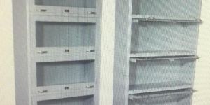 Filing Cabinet with Glass Door