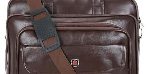 Designer Leather Messenger Bag