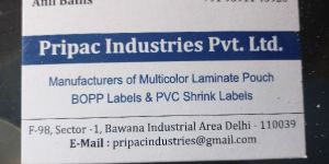Printed Laminated Pouches