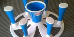 Plastic Portable Glass Holder
