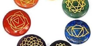 Agate Seven Chakra Round Reiki Set